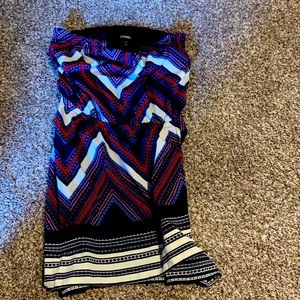 Super cute strapless dress. Size XS from Express.